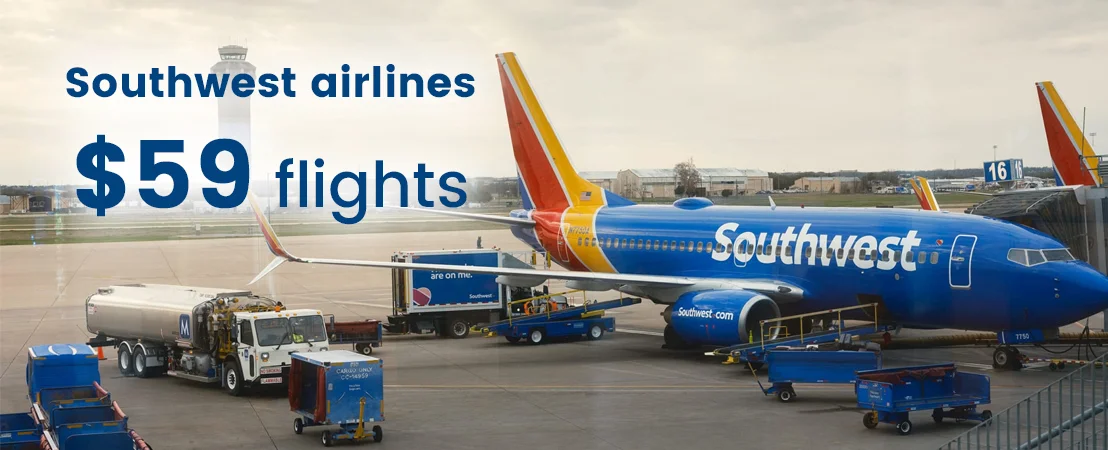 Southwest airlines $59 flights